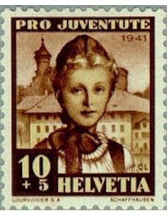 Timbre Poste Suisse N° 0372 Neuf ** philatelie foxtimbre