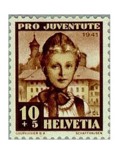 Timbre Poste Suisse N° 0372 Neuf ** philatelie foxtimbre