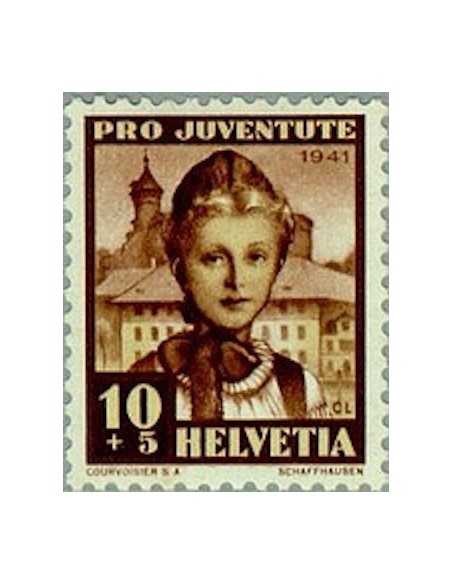 Timbre Poste Suisse N° 0372 Neuf ** philatelie foxtimbre