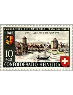 Timbre Poste Suisse N° 0378 Neuf ** philatelie foxtimbre
