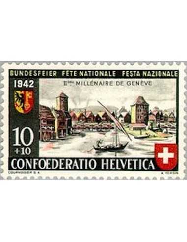 Timbre Poste Suisse N° 0378 Neuf ** philatelie foxtimbre