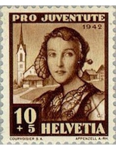 Timbre Poste Suisse N° 0381 Neuf ** philatelie foxtimbre