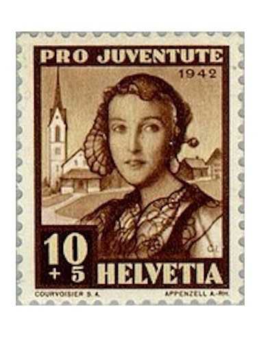 Timbre Poste Suisse N° 0381 Neuf ** philatelie foxtimbre