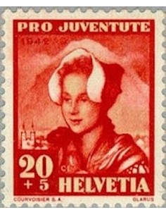 Timbre Poste Suisse N° 0382 Neuf ** philatelie foxtimbre