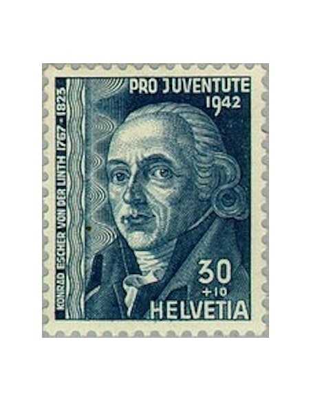 Timbre Poste Suisse N° 0383 Neuf ** philatelie foxtimbre