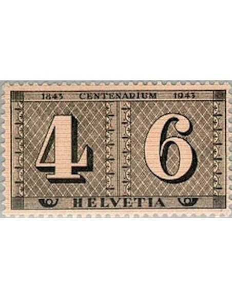 Timbre Poste Suisse N° 0384 Neuf ** philatelie foxtimbre