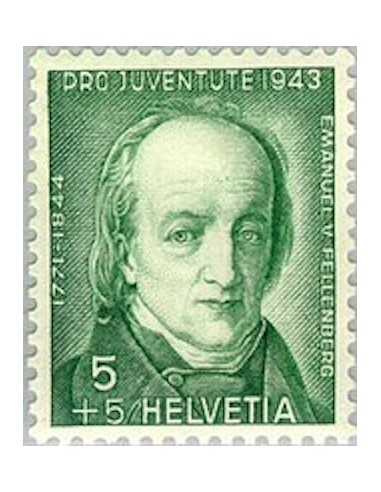 Timbre Poste Suisse N° 0388 Neuf ** philatelie foxtimbre