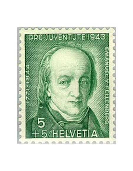 Timbre Poste Suisse N° 0388 Neuf ** philatelie foxtimbre