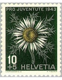 Timbre Poste Suisse N° 0389 Neuf ** philatelie foxtimbre