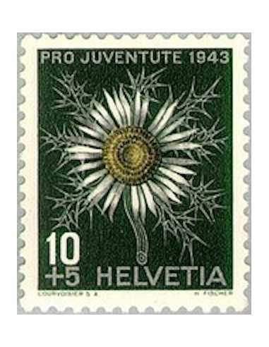 Timbre Poste Suisse N° 0389 Neuf ** philatelie foxtimbre