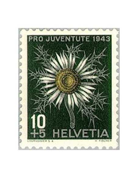 Timbre Poste Suisse N° 0389 Neuf ** philatelie foxtimbre