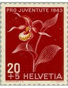 Timbre Poste Suisse N° 0390 Neuf ** philatelie foxtimbre