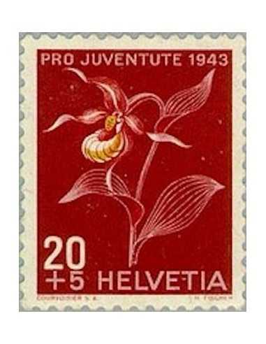 Timbre Poste Suisse N° 0390 Neuf ** philatelie foxtimbre