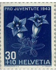 Timbre Poste Suisse N° 0391 Neuf ** philatelie foxtimbre