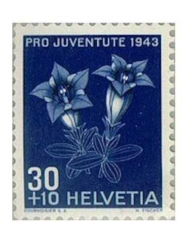 Timbre Poste Suisse N° 0391 Neuf ** philatelie foxtimbre