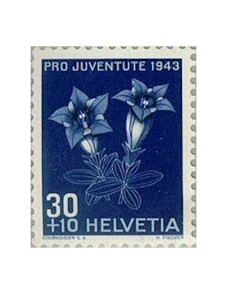 Timbre Poste Suisse N° 0391 Neuf ** philatelie foxtimbre