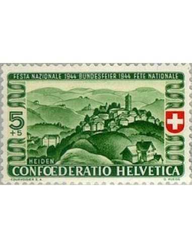 Timbre Poste Suisse N° 0395 Neuf ** philatelie foxtimbre