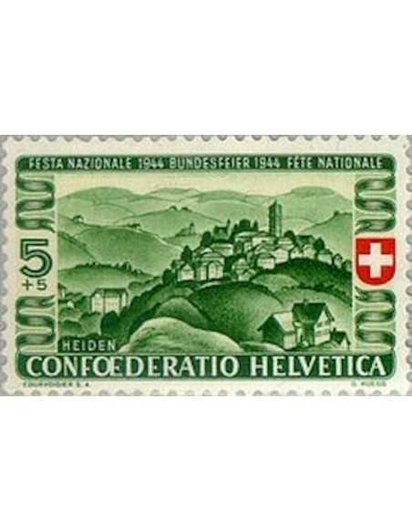 Timbre Poste Suisse N° 0395 Neuf ** philatelie foxtimbre