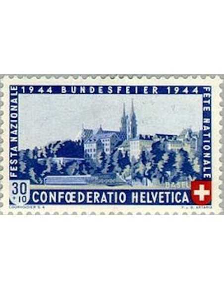 Timbre Poste Suisse N° 0398 Neuf ** philatelie foxtimbre