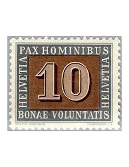 Timbre Poste Suisse N° 0406 Neuf ** philatelie foxtimbre