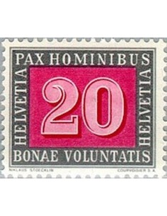 Timbre Poste Suisse N° 0407 Neuf ** philatelie foxtimbre