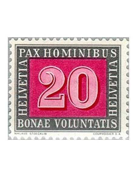 Timbre Poste Suisse N° 0407 Neuf ** philatelie foxtimbre