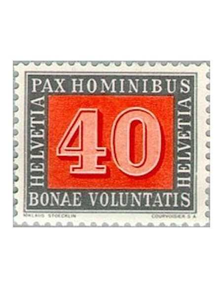Timbre Poste Suisse N° 0409 Neuf ** philatelie foxtimbre