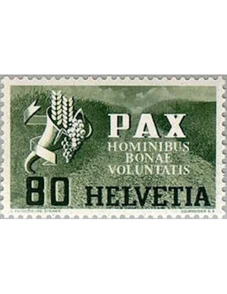 Timbre Poste Suisse N° 0412 Neuf ** philatelie foxtimbre