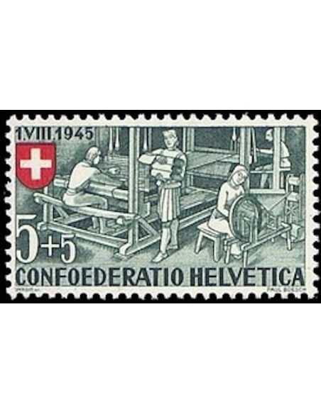Timbre Poste Suisse N° 0419 Neuf ** philatelie foxtimbre