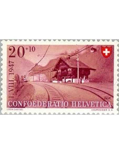 Timbre Poste Suisse N° 0439 Neuf ** philatelie foxtimbre