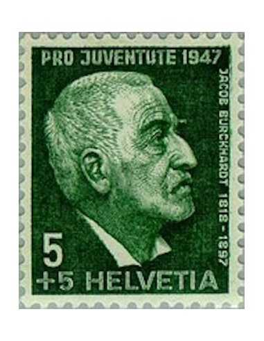 Timbre Poste Suisse N° 0445 Neuf ** philatelie foxtimbre