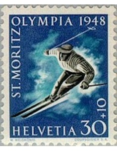 Timbre Poste Suisse N° 0452 Neuf ** philatelie foxtimbre