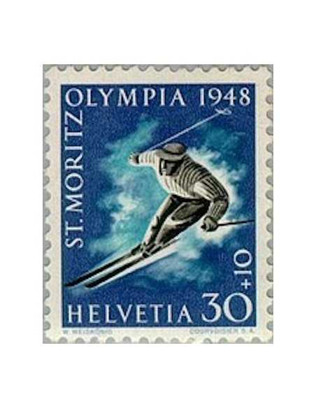 Timbre Poste Suisse N° 0452 Neuf ** philatelie foxtimbre