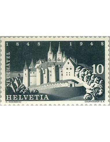 Timbre Poste Suisse N° 0454 Neuf ** philatelie foxtimbre