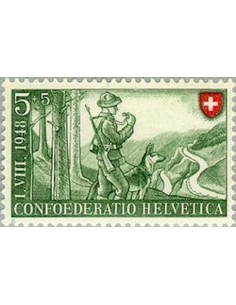 Timbre Poste Suisse N° 0457 Neuf ** philatelie foxtimbre