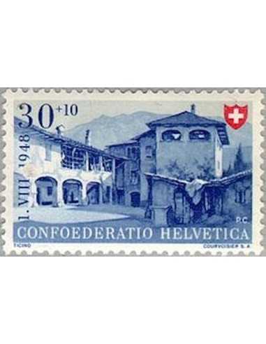 Timbre Poste Suisse N° 0460 Neuf ** philatelie foxtimbre