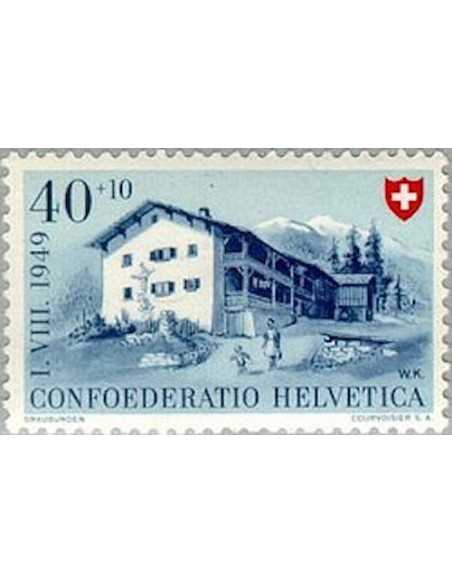Timbre Poste Suisse N° 0480 Neuf ** philatelie foxtimbre