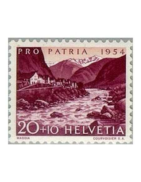 Timbre Poste Suisse N° 0550 Neuf ** philatelie foxtimbre