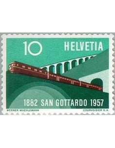 Timbre Poste Suisse N° 0587 Neuf ** philatelie foxtimbre