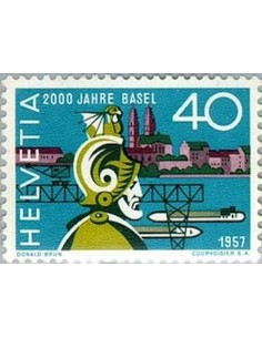 Timbre Poste Suisse N° 0589 Neuf ** philatelie foxtimbre