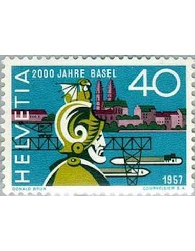 Timbre Poste Suisse N° 0589 Neuf ** philatelie foxtimbre