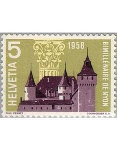 Timbre Poste Suisse N° 0602 Neuf ** philatelie foxtimbre