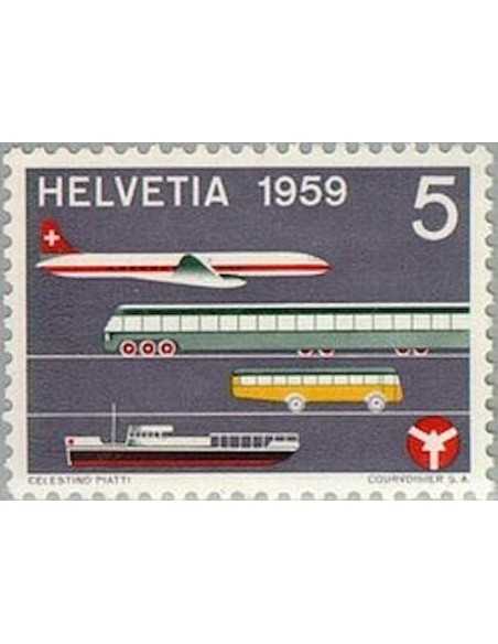 Timbre Poste Suisse N° 0621 Neuf ** philatelie foxtimbre