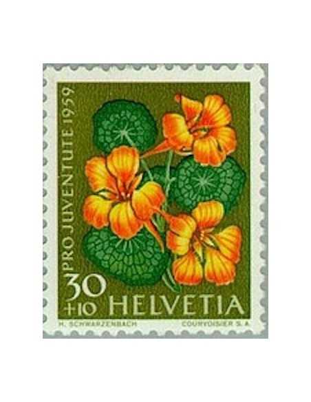 Timbre Poste Suisse N° 0637 Neuf ** philatelie foxtimbre