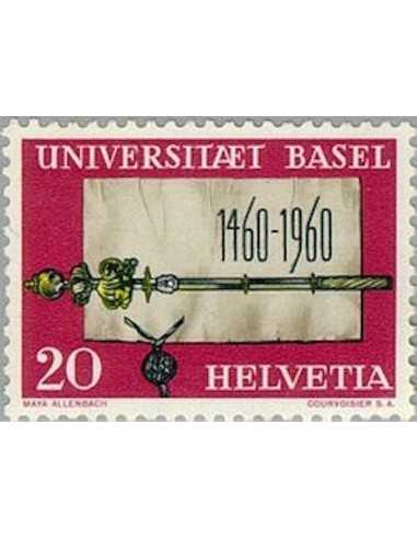 Timbre Poste Suisse N° 0640 Neuf ** philatelie foxtimbre