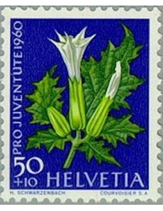 Timbre Poste Suisse N° 0672 Neuf ** philatelie foxtimbre