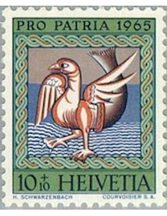 Timbre Poste Suisse N° 0748 Neuf ** philatelie foxtimbre