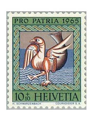 Timbre Poste Suisse N° 0748 Neuf ** philatelie foxtimbre