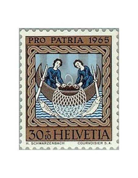 Timbre Poste Suisse N° 0750 Neuf ** philatelie foxtimbre