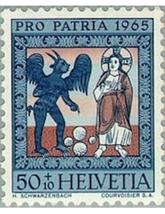 Timbre Poste Suisse N° 0751 Neuf ** philatelie foxtimbre